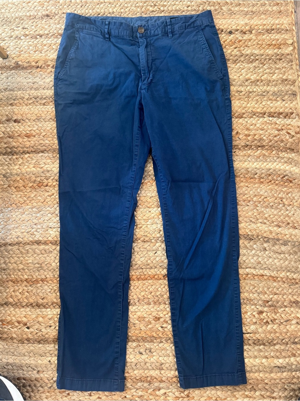 Bonobos Men's Navy Casual Chino Pants Slim